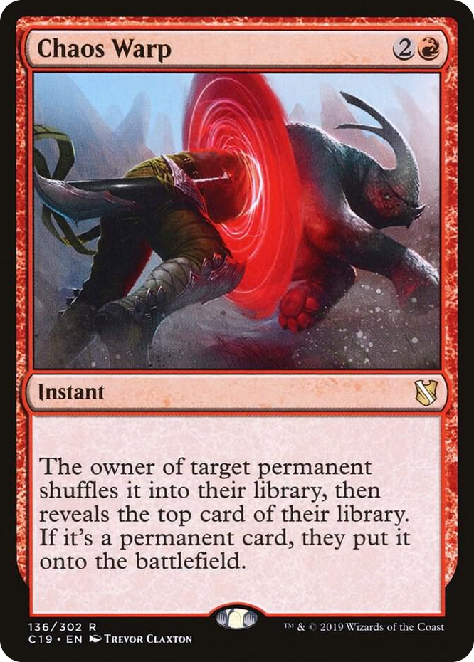 0136 Chaos Warp R Commander 2019