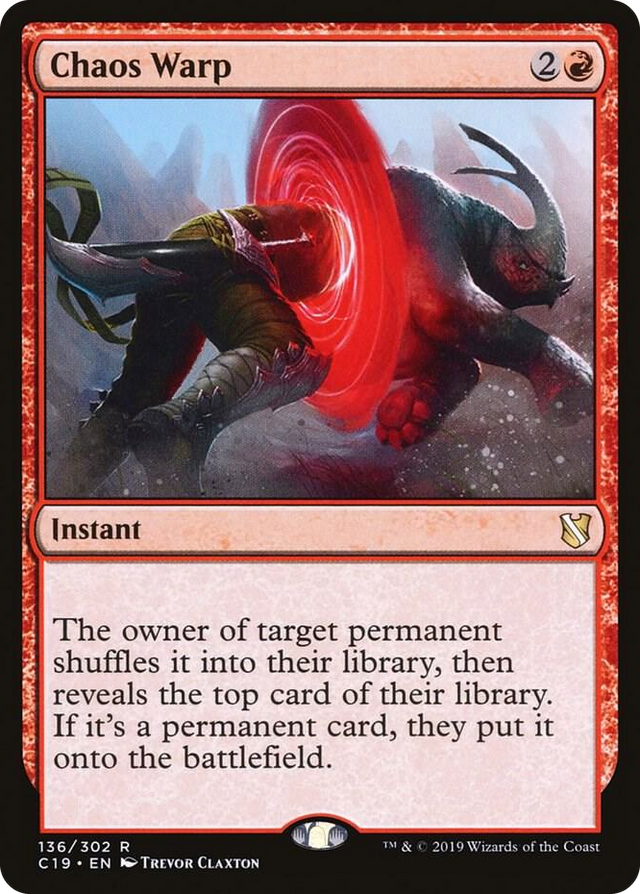 0136 Chaos Warp R Commander 2019