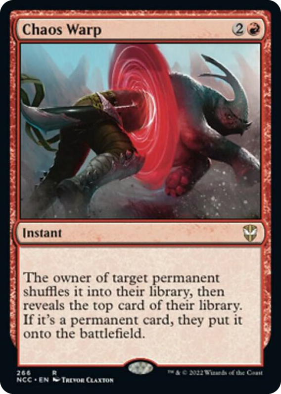 0266 Chaos Warp R Commander: Streets of New Capenna