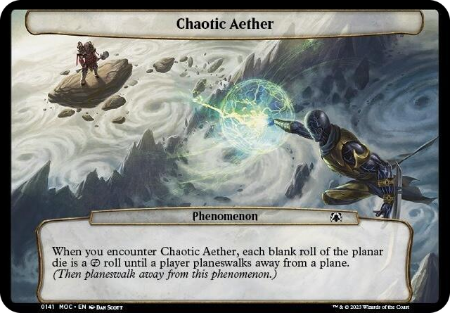 0141 Chaotic Aether T Planechase: March of the Machine