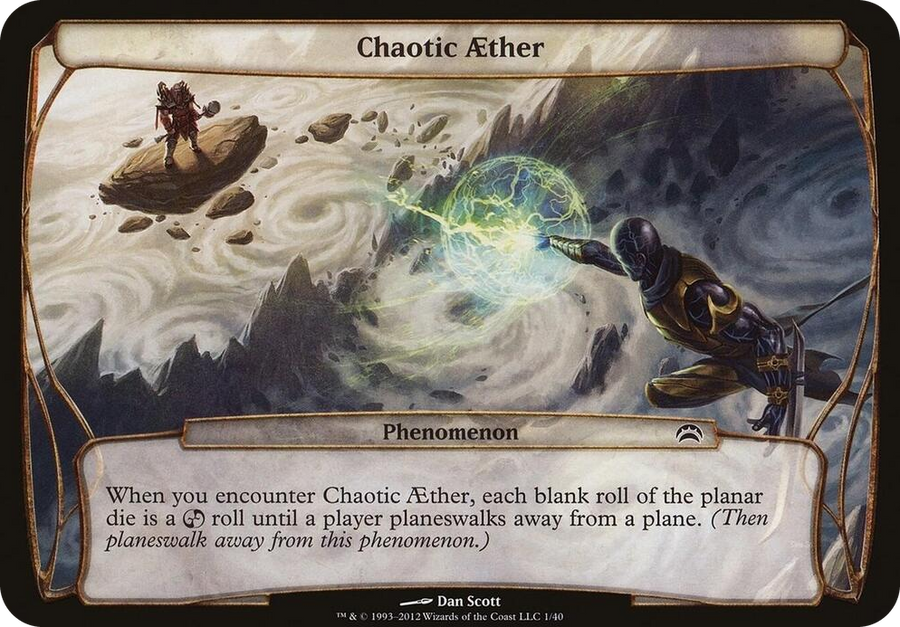 0001 Chaotic Aether (Planechase 2012) S Oversize Cards