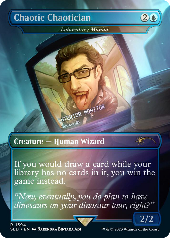 Chaotic Chaotician - Laboratory Maniac (Rainbow Foil) #1394 R - Secret Lair Drop Series Pokemon card