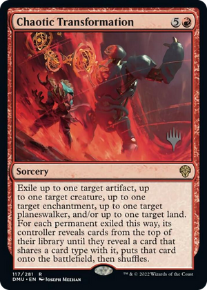 0117 Chaotic Transformation R Promo Pack: Dominaria United