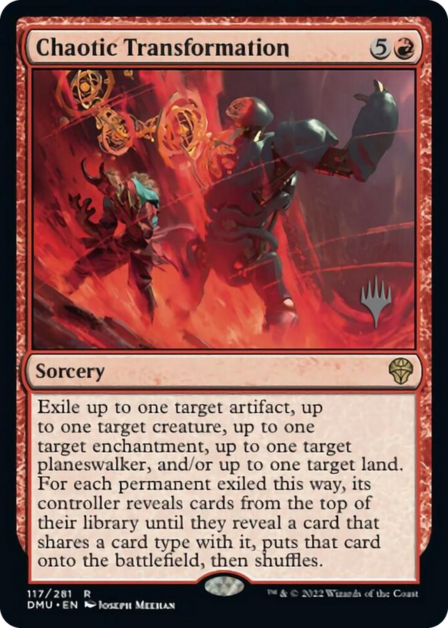 0117 Chaotic Transformation R Promo Pack: Dominaria United