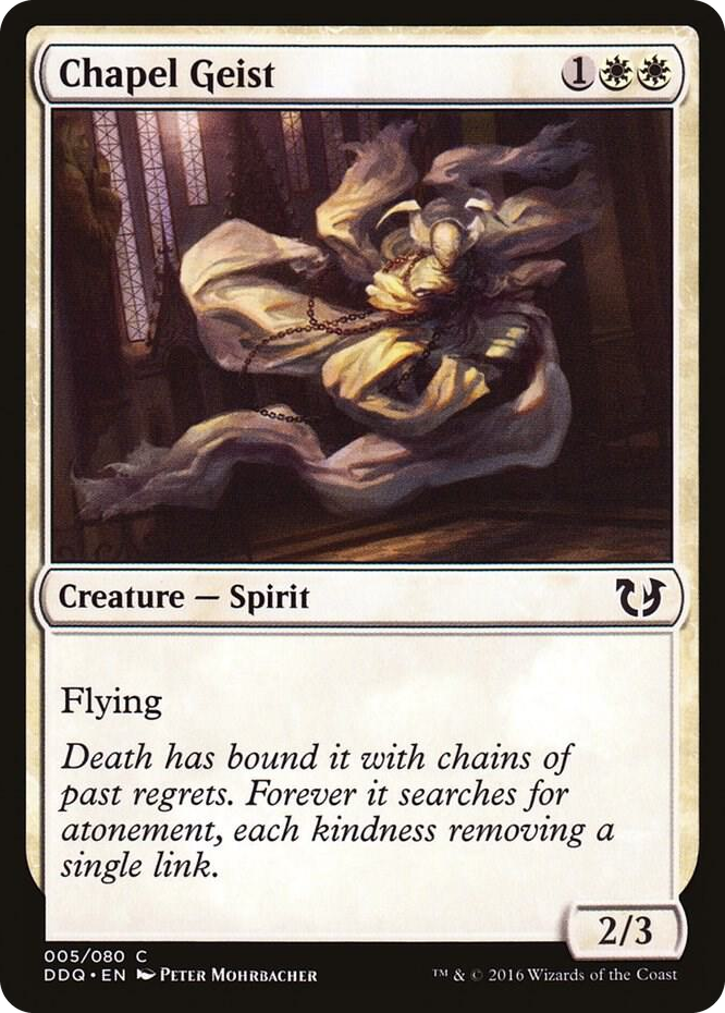 Chapel Geist #5 C - Duel Decks: Blessed vs. Cursed Pokemon card