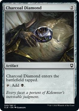 Charcoal Diamond #305 C - Commander Legends: Battle for Baldur's Gate Pokemon card