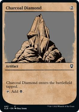 0442 Charcoal Diamond (Showcase) C Commander Legends: Battle for Baldur's Gate