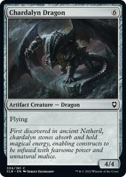 0306 Chardalyn Dragon C Commander Legends: Battle for Baldur's Gate