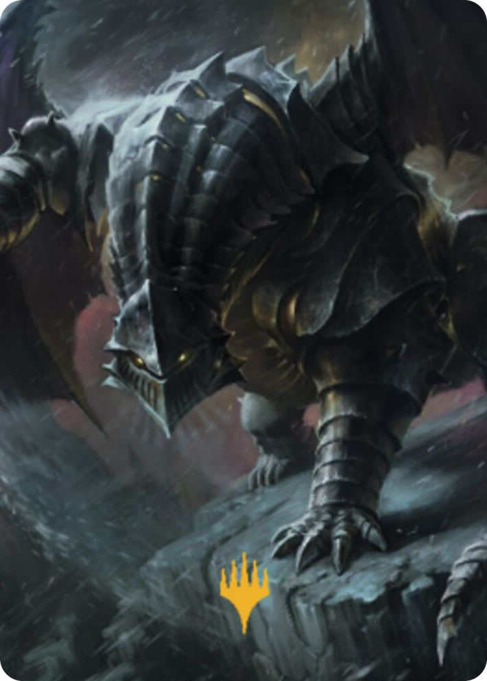 0009 Chardalyn Dragon Art Card (Gold-Stamped) S Art Series: Commander Legends: Battle for Baldur's Gate