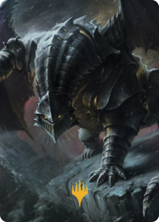 0009 Chardalyn Dragon Art Card (Gold-Stamped) S Art Series: Commander Legends: Battle for Baldur's Gate