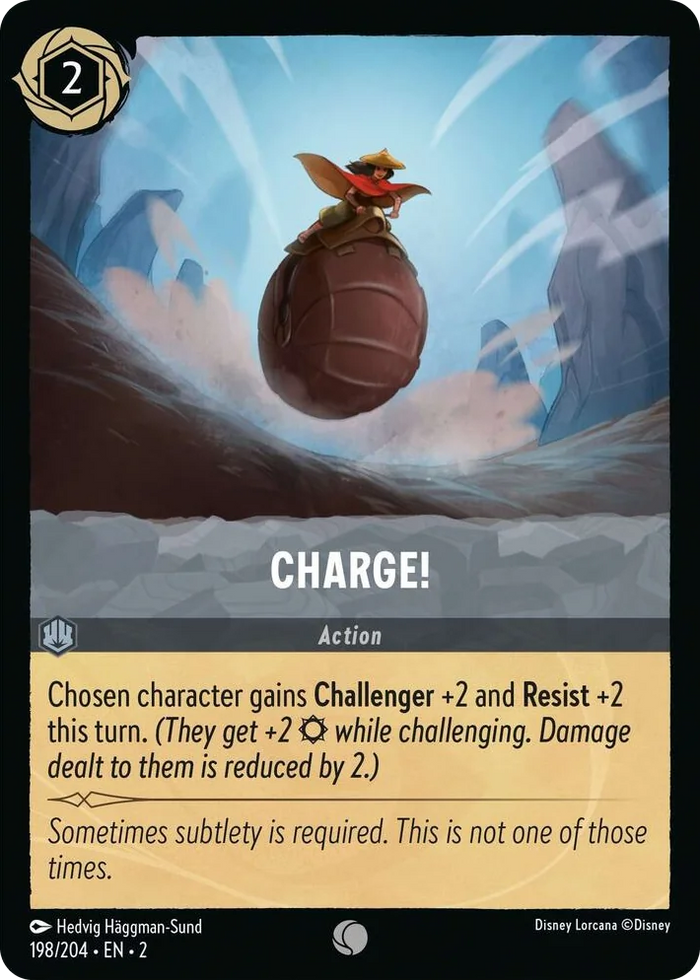 Charge! #198 Common - Rise of the Floodborn Pokemon card