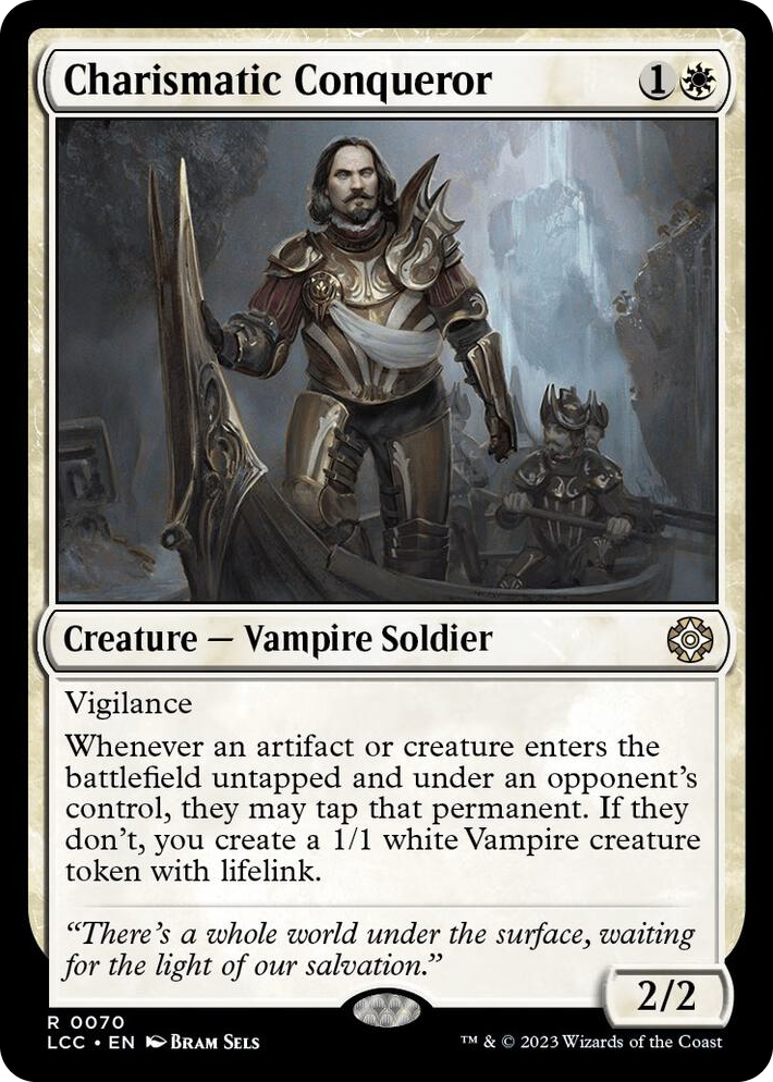 0070 Charismatic Conqueror R Commander: The Lost Caverns of Ixalan