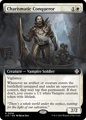 0038 Charismatic Conqueror (Extended Art) R Commander: The Lost Caverns of Ixalan