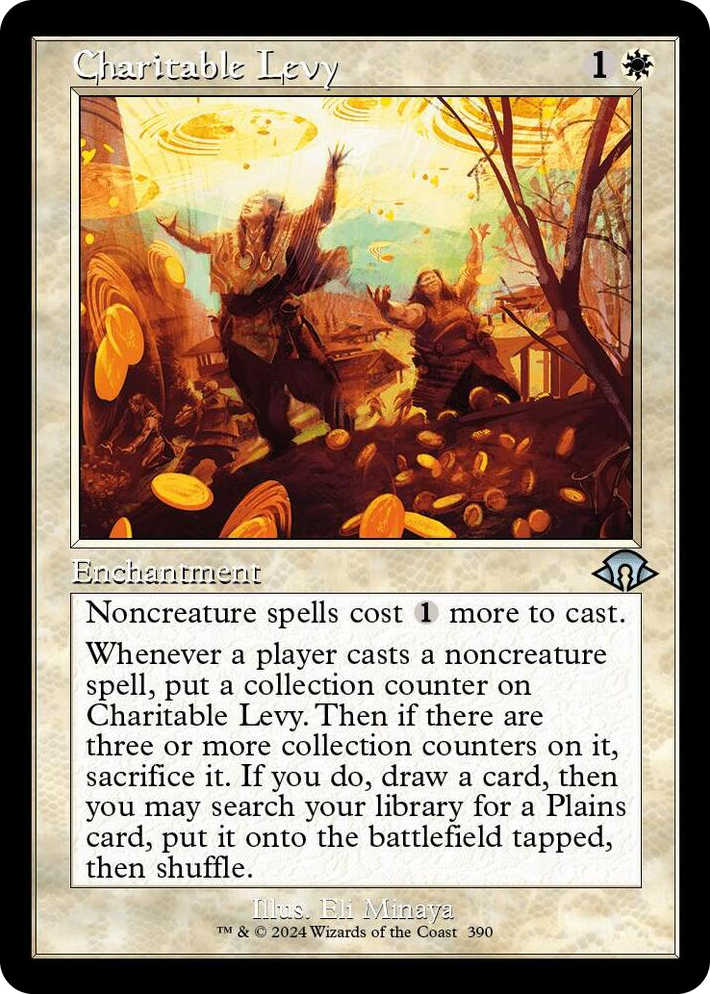 0390 Charitable Levy (Retro Frame) U Modern Horizons 3