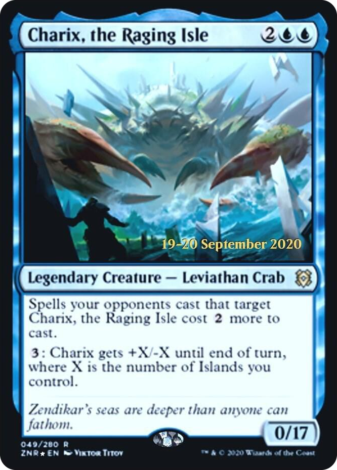 Charix, the Raging Isle #49 R - Prerelease Cards Pokemon card
