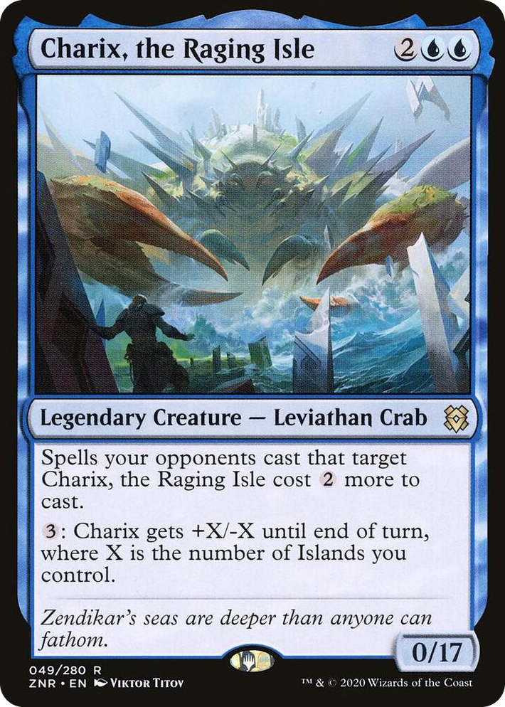 0049 Charix, the Raging Isle R Zendikar Rising
