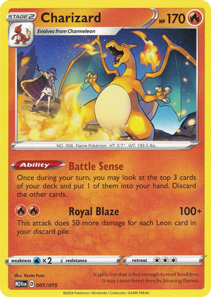 0001 Charizard Promo McDonald's Promos 2024