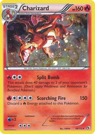 0019 Charizard - 19/113 (Cosmos Holo) Promo Miscellaneous Cards & Products