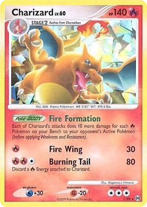 0001 Charizard - 1/99 (Cracked Ice Holo) Promo Miscellaneous Cards & Products