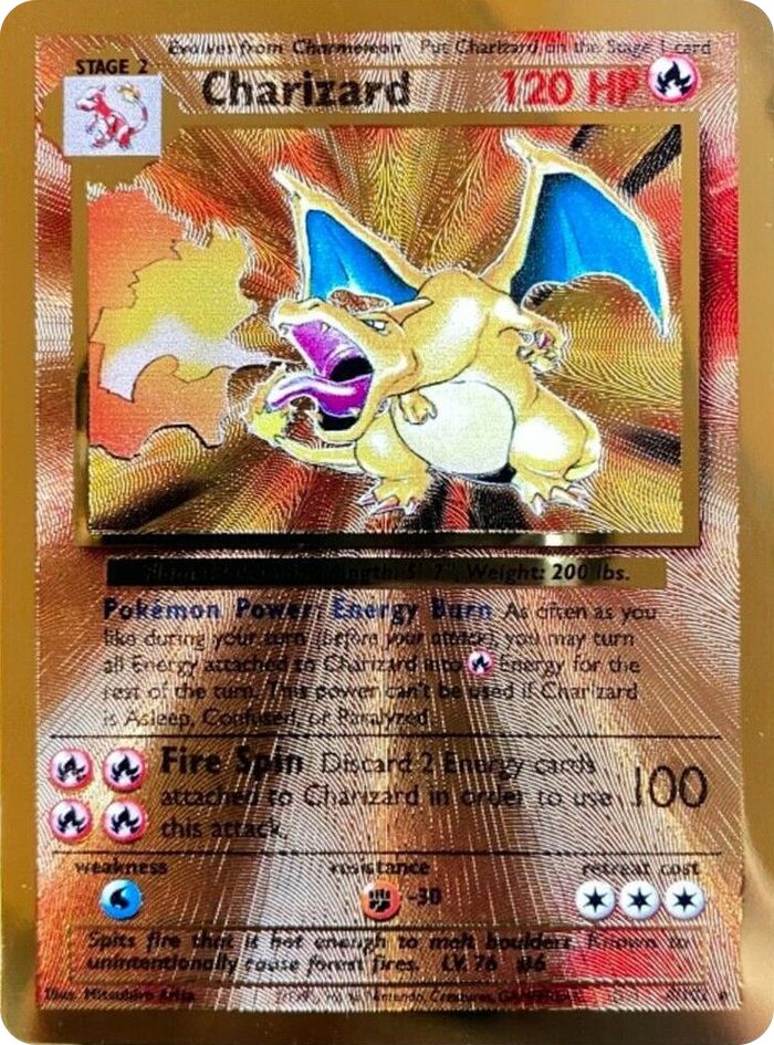 0004 Charizard (Celebrations Metal Card) Promo Miscellaneous Cards & Products