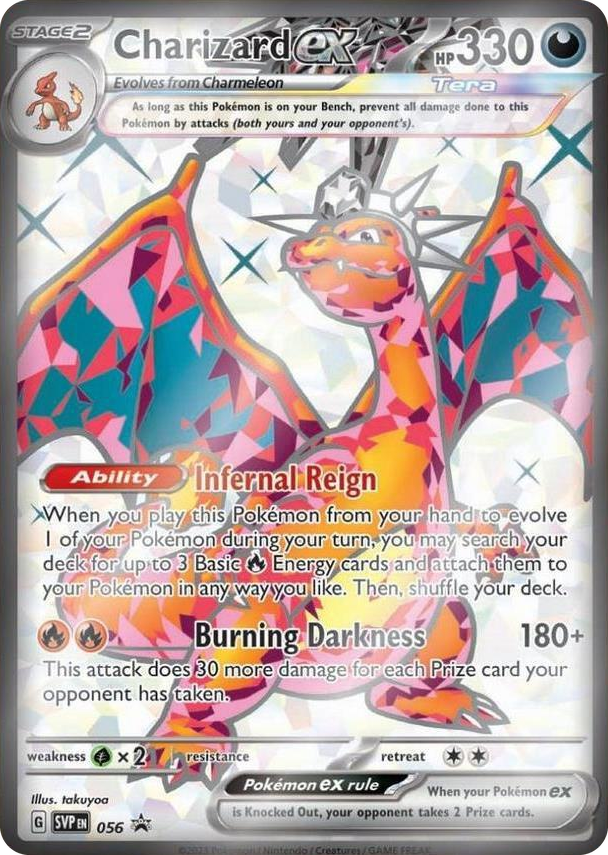 0056 Charizard ex - 056 Promo Scarlet & Violet Promo Cards