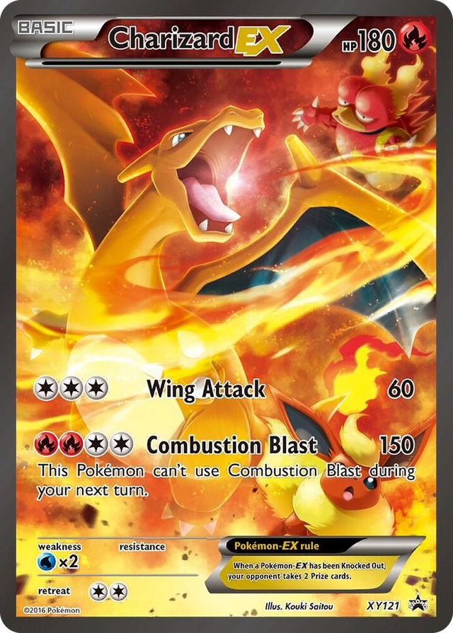 XY121 Charizard EX - XY121 Promo XY Promos