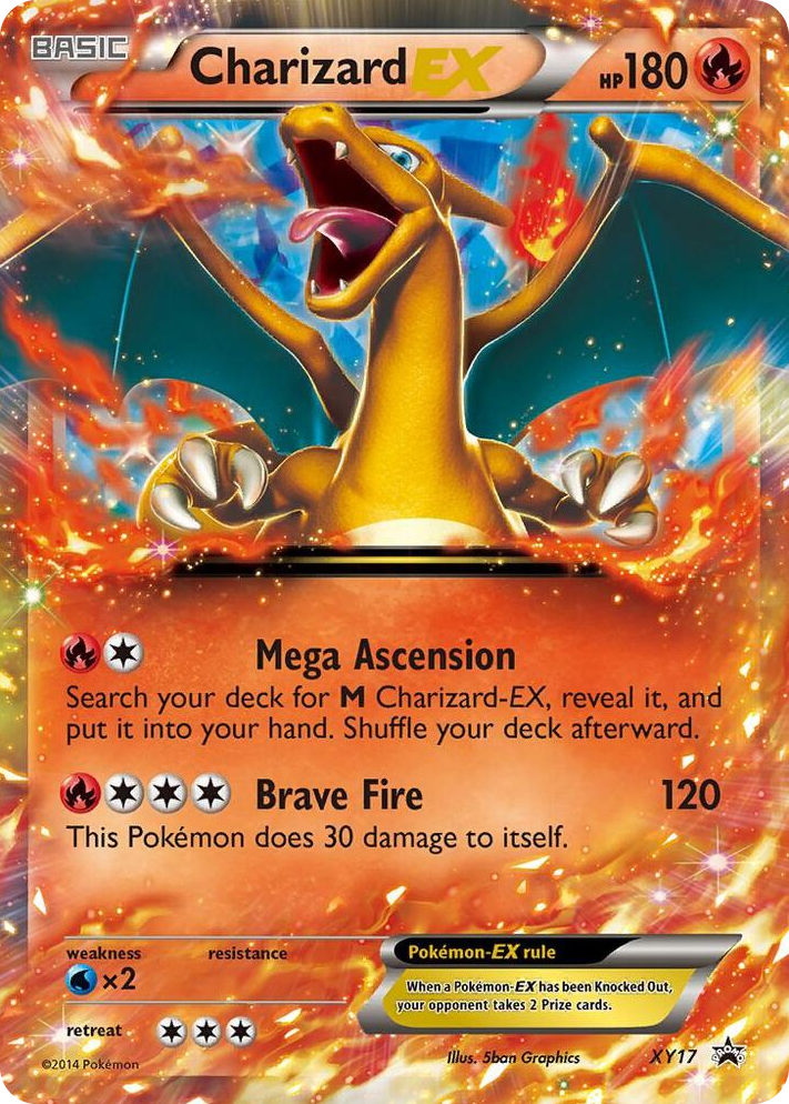XY017 Charizard EX - XY17 Promo XY Promos