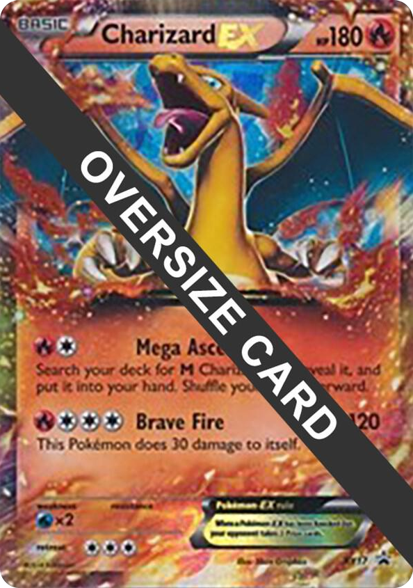 XY017 Charizard EX - XY17 (XY Black Star Promos) Promo Jumbo Cards