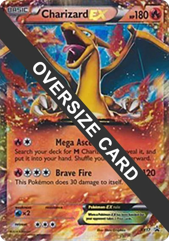 XY017 Charizard EX - XY17 (XY Black Star Promos) Promo Jumbo Cards