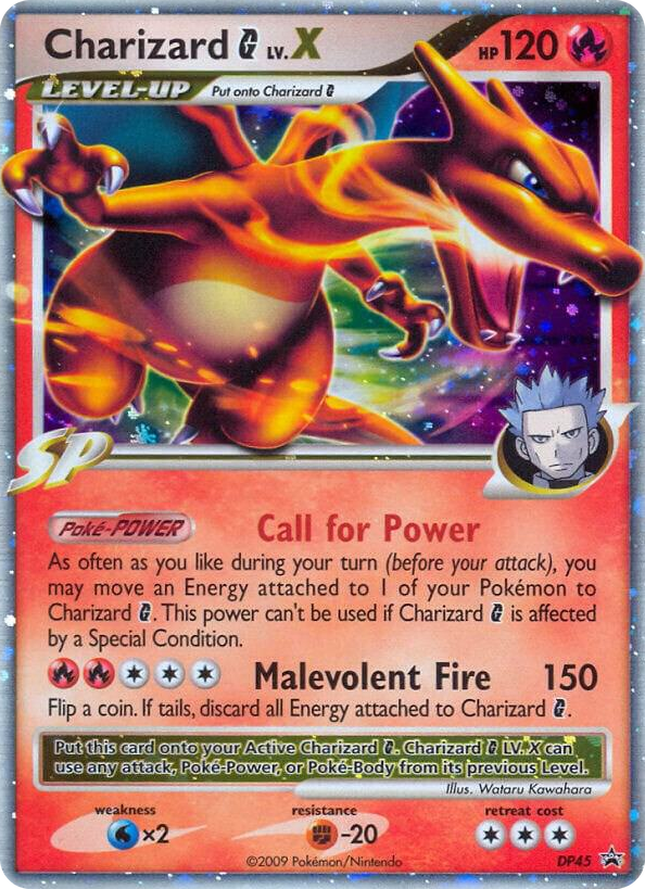 DP045 Charizard G LV.X - DP45 Promo Diamond and Pearl Promos