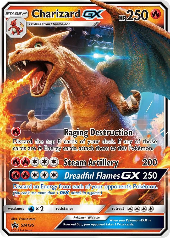 SM195 Charizard GX - SM195 Promo SM Promos