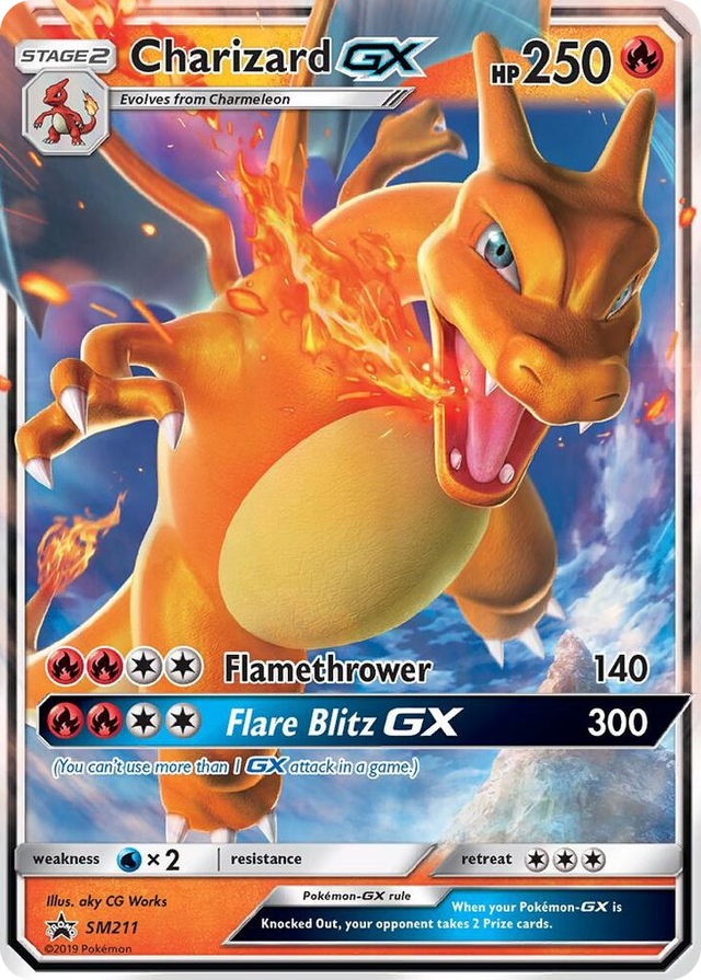 SM211 Charizard GX - SM211 Promo SM Promos