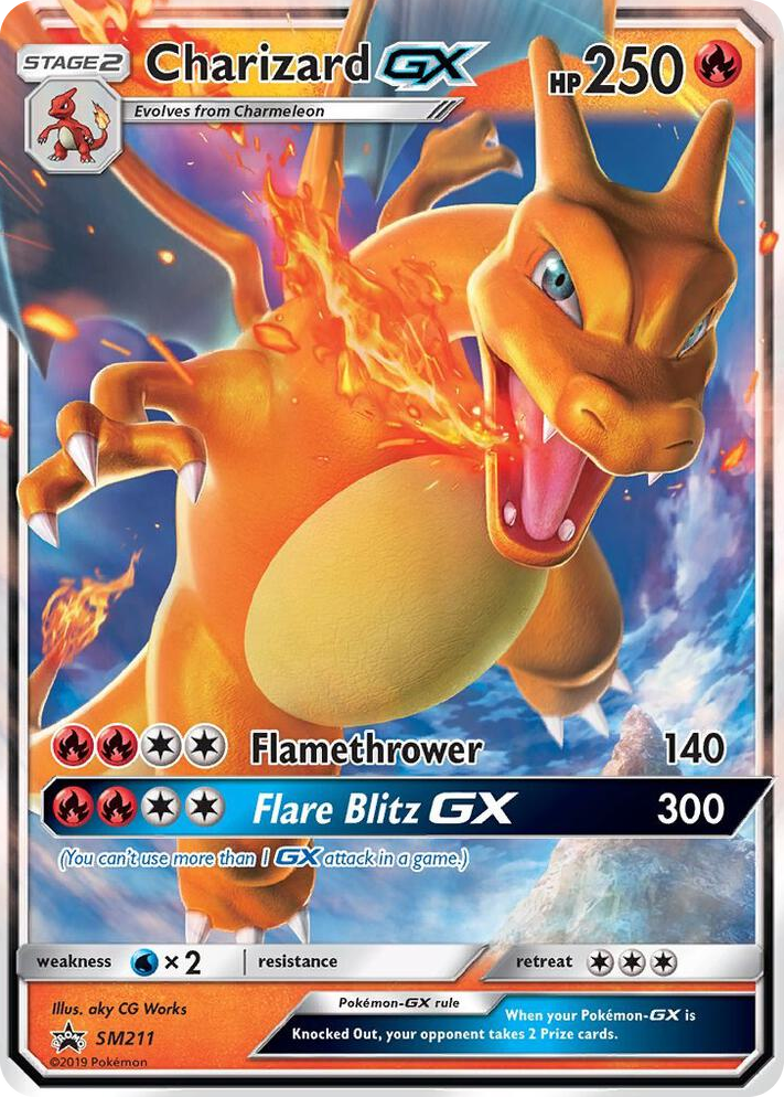 SM211 Charizard GX - SM211 Promo SM Promos