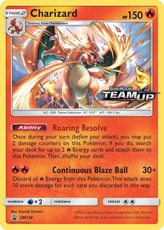 SM158 Charizard - SM158 Promo SM Promos