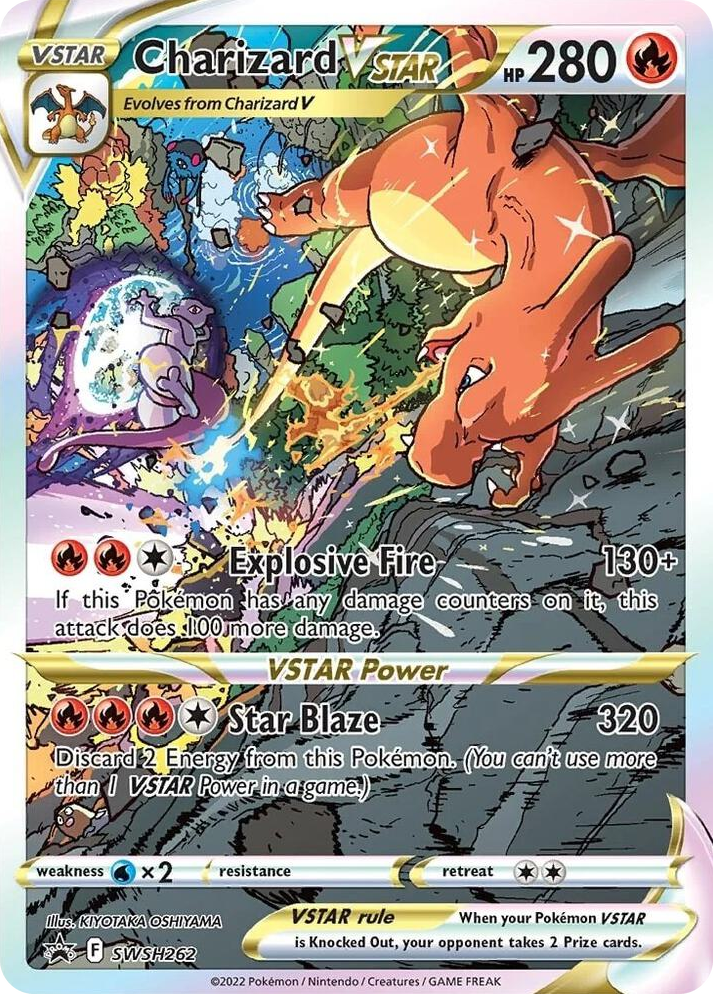 0262 Charizard VSTAR - SWSH262 Promo Sword & Shield Promo Cards