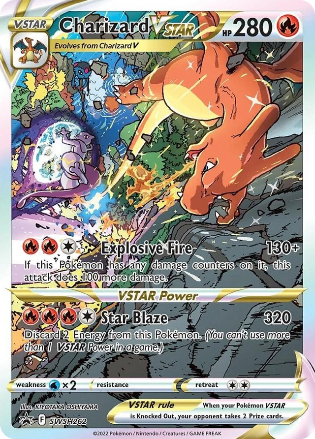 0262 Charizard VSTAR - SWSH262 Promo Sword & Shield Promo Cards