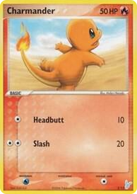 0002 Charmander Common EX Trainer Kit 2: Plusle & Minun