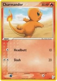 0002 Charmander Common EX Trainer Kit 2: Plusle & Minun