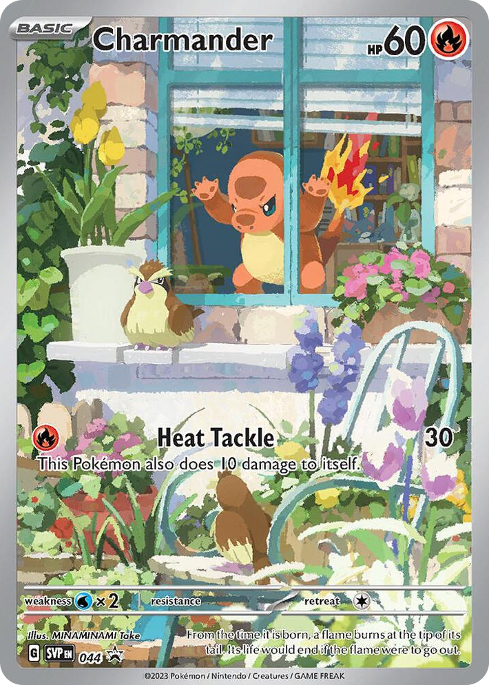 0044 Charmander - 044 Promo Scarlet & Violet Promo Cards