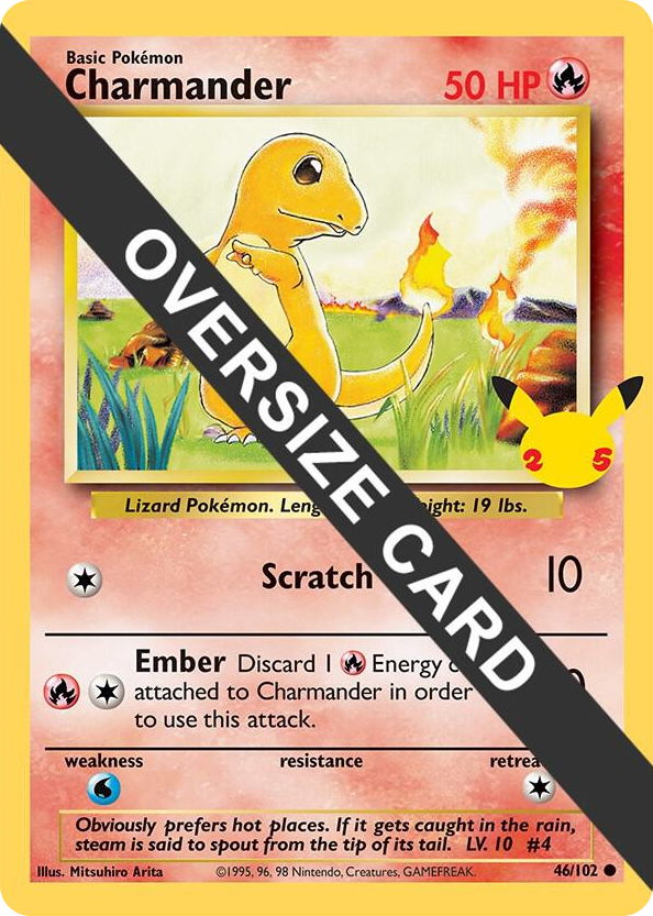 0046 Charmander Promo First Partner Pack