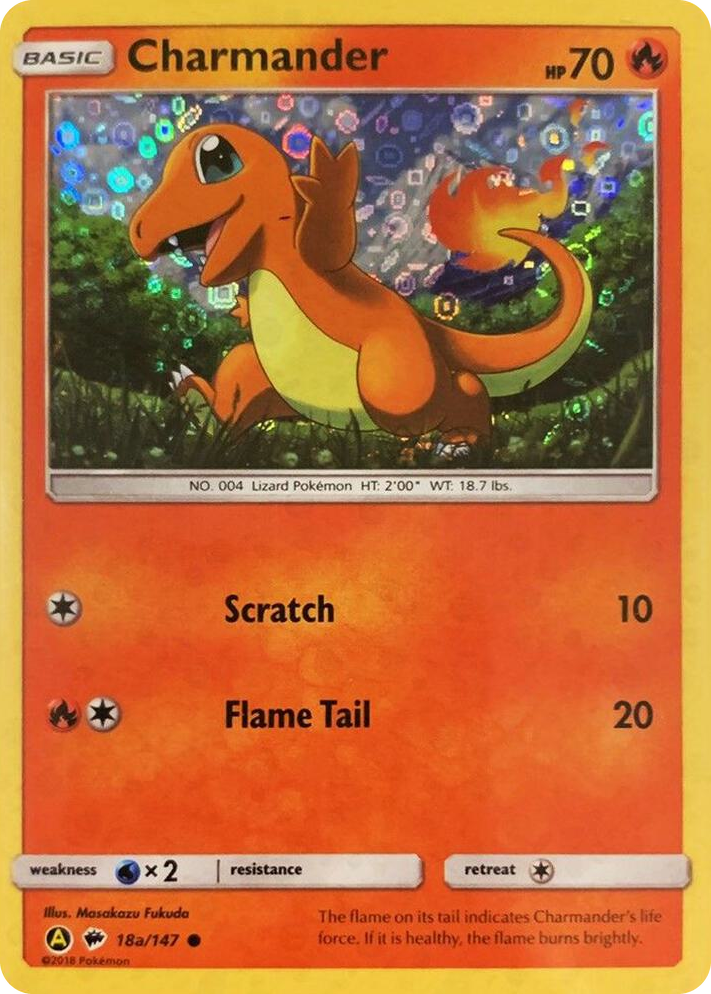 0018a Charmander - 18a/147 (General Mills Promo) Promo Miscellaneous Cards & Products