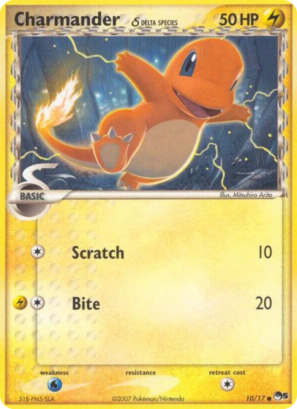 0010 Charmander (Delta Species) Common POP Series 5