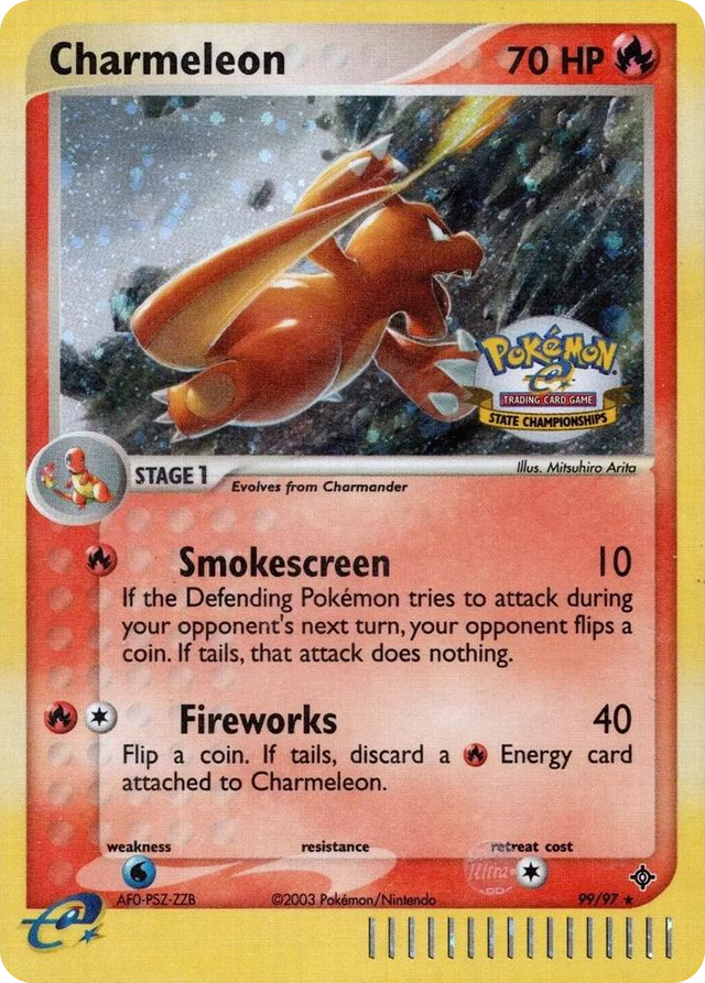 0099 Charmeleon - 99/97 (State Championship) Promo League & Championship Cards