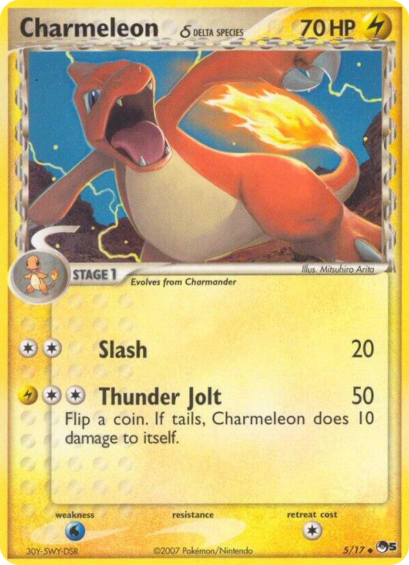 0005 Charmeleon (Delta Species) Uncommon POP Series 5