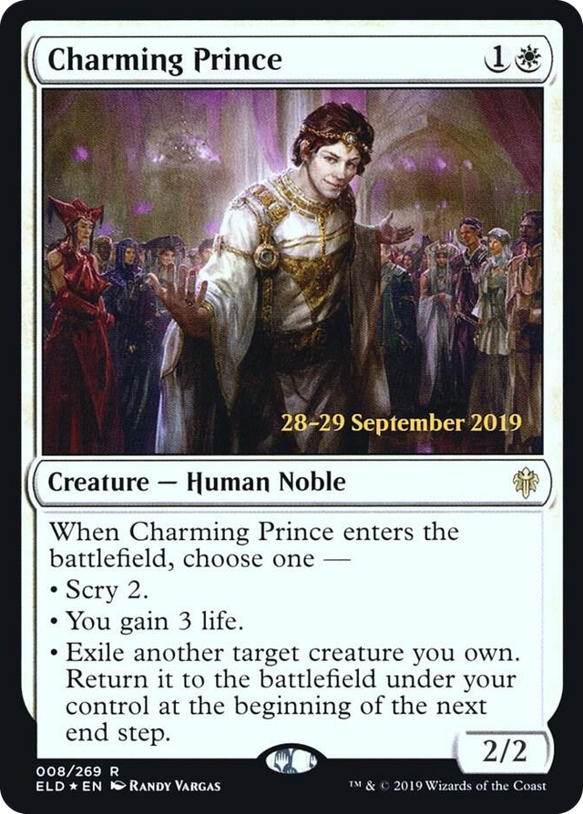 0008 Charming Prince R Prerelease Cards