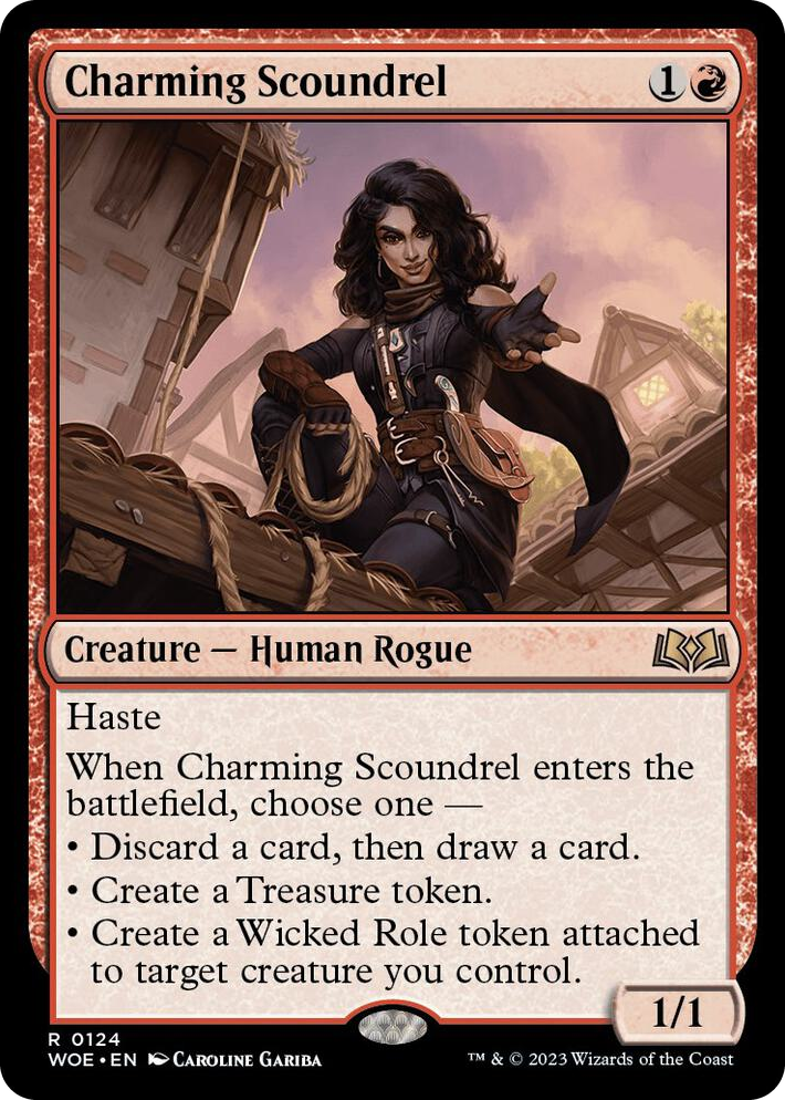 0124 Charming Scoundrel R Wilds of Eldraine