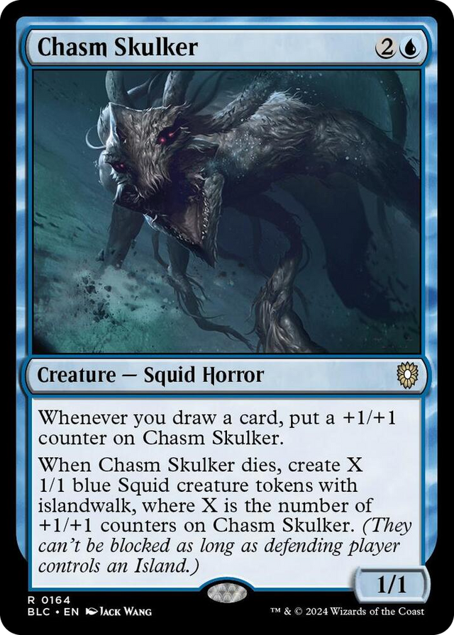 0164 Chasm Skulker R Commander: Bloomburrow