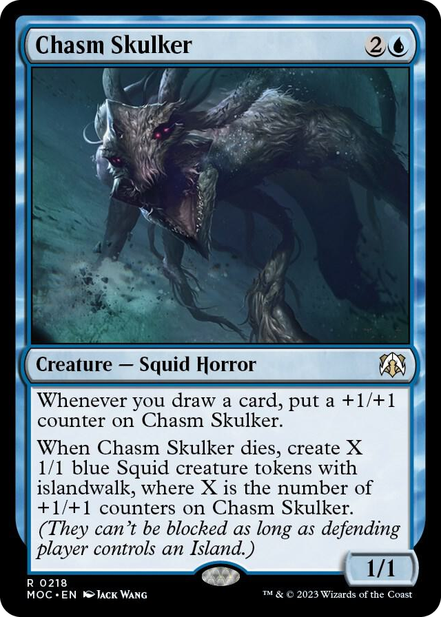 0218 Chasm Skulker R Commander: March of the Machine