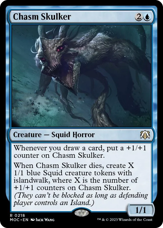 0218 Chasm Skulker R Commander: March of the Machine