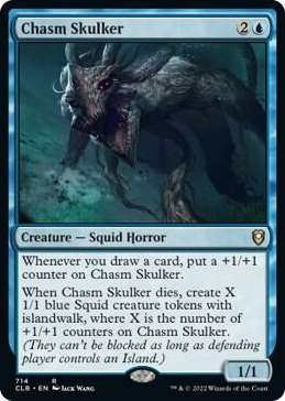 0714 Chasm Skulker R Commander Legends: Battle for Baldur's Gate